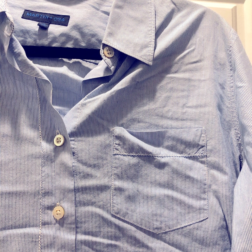 Martin + Osa Women’s Button Up Dress Shirt Size 12